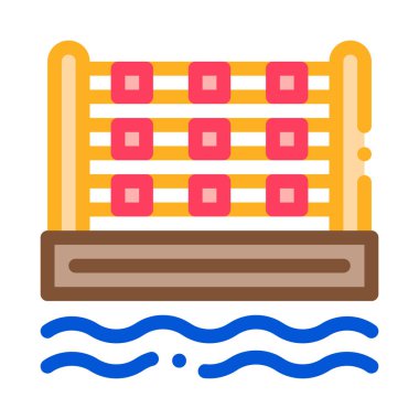 Sport Barrier Icon Vector Outline Illustration