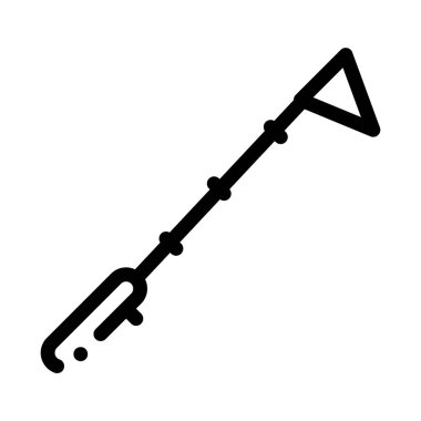 Bayrak Simgesi Vektör Özeti Resimlendirmesi Gösteriliyor