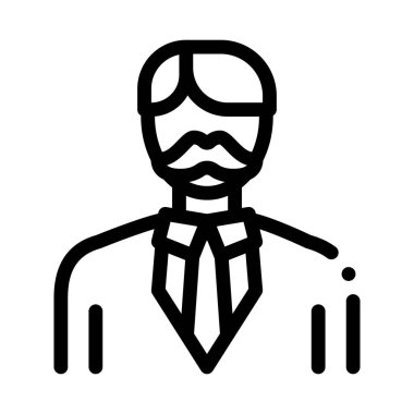 Kostüm Simgesi Vektör Özeti Resimlerinde Ebeveyn