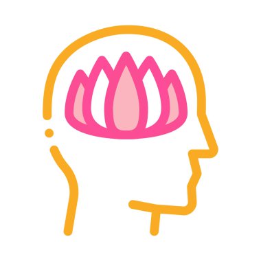 Şaman Man Simgesi Vektör Özeti Çizimi