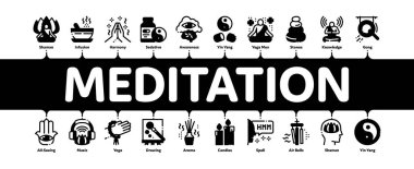 Meditasyon Uygulaması Asgari Bilgisel Sancak Vektörü