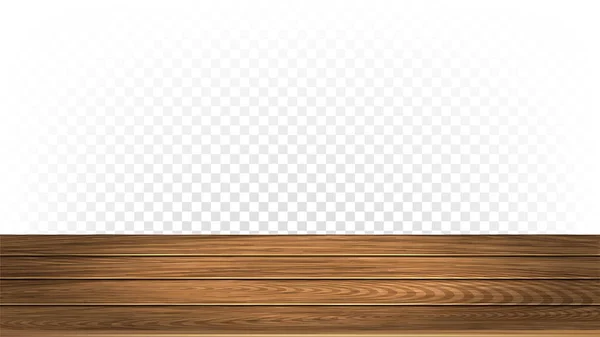 Soporte de madera, Vector de material de piso de madera dura marrón — Vector de stock