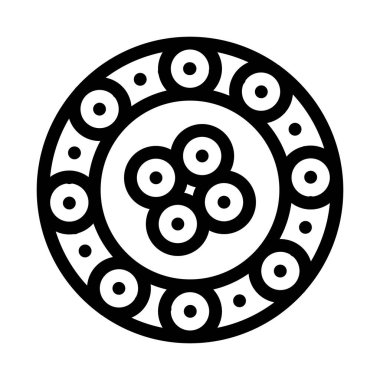 boyanmış kil plaka ikonu vektör çizimi çizimi