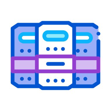 Koruyucu Kalkan simgesi vektör çizimi çizimi