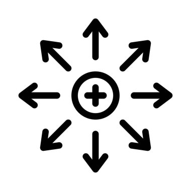 Her yerde simge vektör ana hatlarını ara