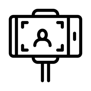 foto özçekim çubuğu vektör çizimi çizimi kullanarak