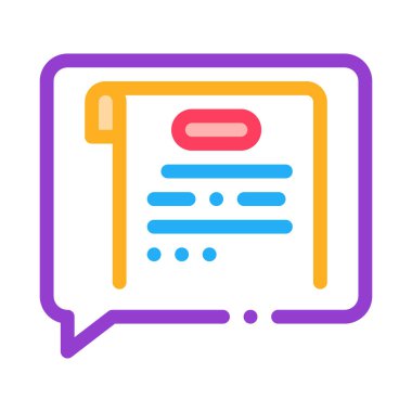 Mahkeme cezası ikonu vektör özeti illüstrasyonuName