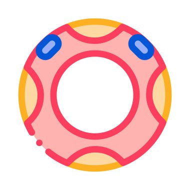 su kauçuğu simgesi vektör çizimi çizimi