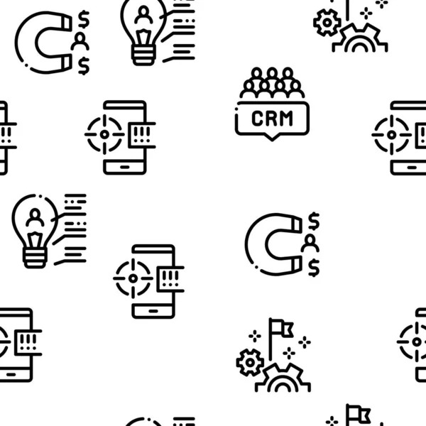 入场营销无缝隙模式病媒 — 图库矢量图片