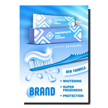 Diş macunu Oral Hijyenik Ürün Sancak Vektörü