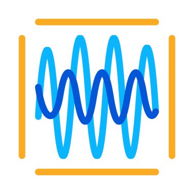 ses tanılama simgesi vektör çizimi çizimi