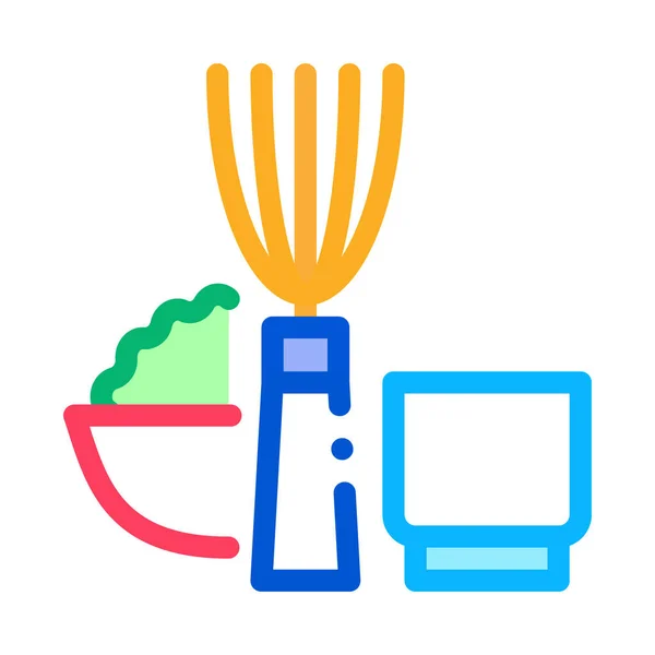 Elettrodomestici da cucina e dispositivi icona vettoriale schema illustrazione — Vettoriale Stock