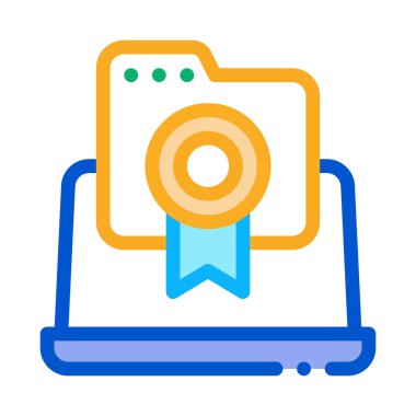 dizüstü bilgisayar ekranı ekran görüntüsü vektör çizimi çizimi