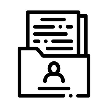 insan simgesinin belirsiz durumu vektör taslağı çizimi