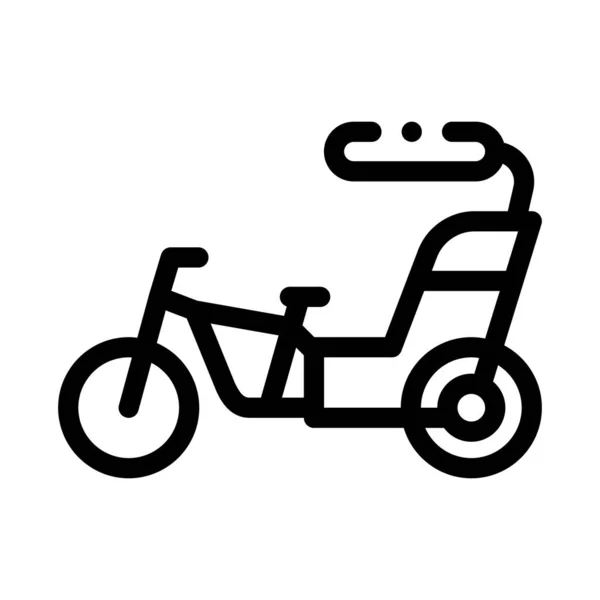 Transportmittel in Malaysia Icon Vector Illustration — Stockvektor