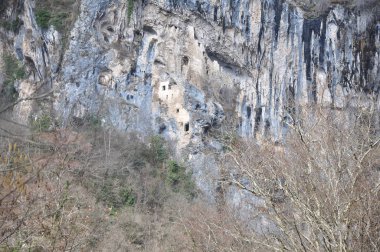 Otkharsky mağara Manastırı. Abhazya