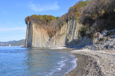 Krasnodar bölgesinin Tuapse bölgesinde Kiseleva Rock. Rusya