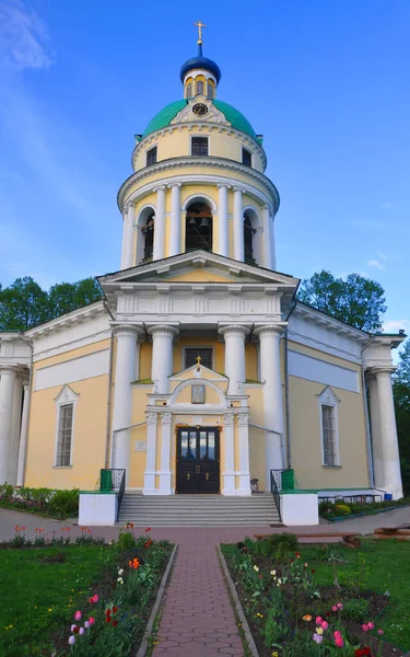 Iglesia San Nicolás Maravilloso Pueblo Grebnevo Región Moscú Rusia —  Fotos de Stock