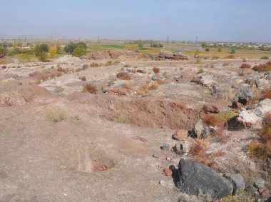 Ermenistan 'daki Metsamor Müzesi-Rezerv bölgesinde arkeolojik kazılar