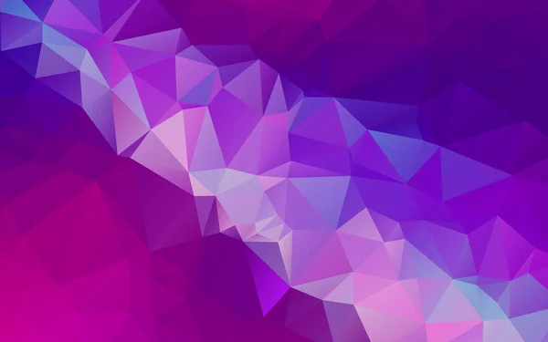 Vektor Geometrický mnohoúhelník abstraktní fialové pozadí — Stockový vektor
