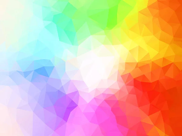 Spectrum polygon bakgrund eller vektor ram — Stock vektor
