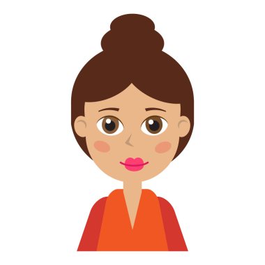 Avatar için kadın simgesi.