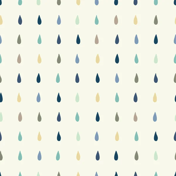 Vettore pioggia gocce sfondo . — Vettoriale Stock