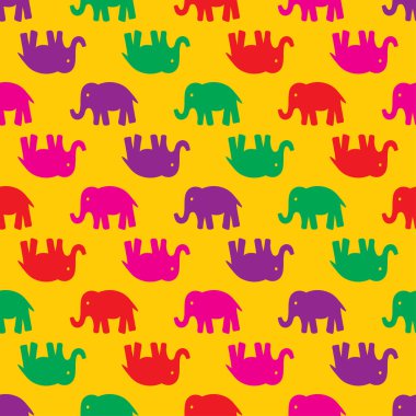 Filler ile sorunsuz vektör desen.