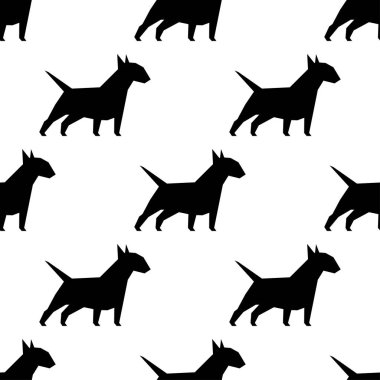 köpekleri ile Seamless Modeli.