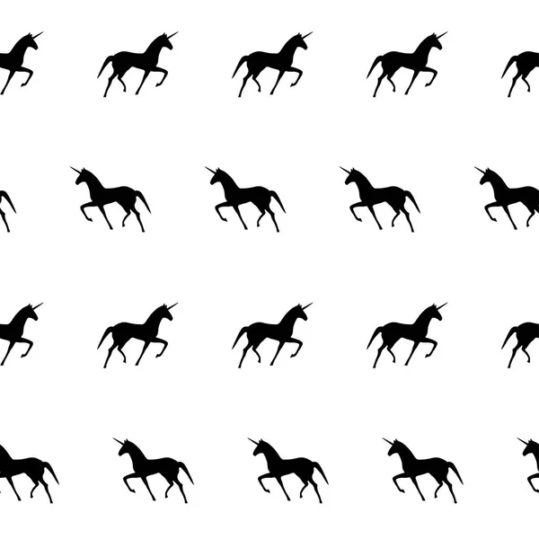 Unicorn seamless pattern. — Stock Vector