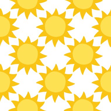 Yaz güneş seamless modeli-ebilmek var olmak kullanılmış için duvar kağıdı, desen f