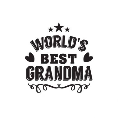 Download Worlds Best Grandma Free Vector Eps Cdr Ai Svg Vector Illustration Graphic Art