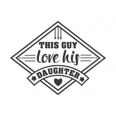 İzole mutlu gün tırnak beyaz arka plan üzerinde babalar. Dünya s en iyi babası. Tebrikler baba etiketi, rozet vektör. Baba öğeleri