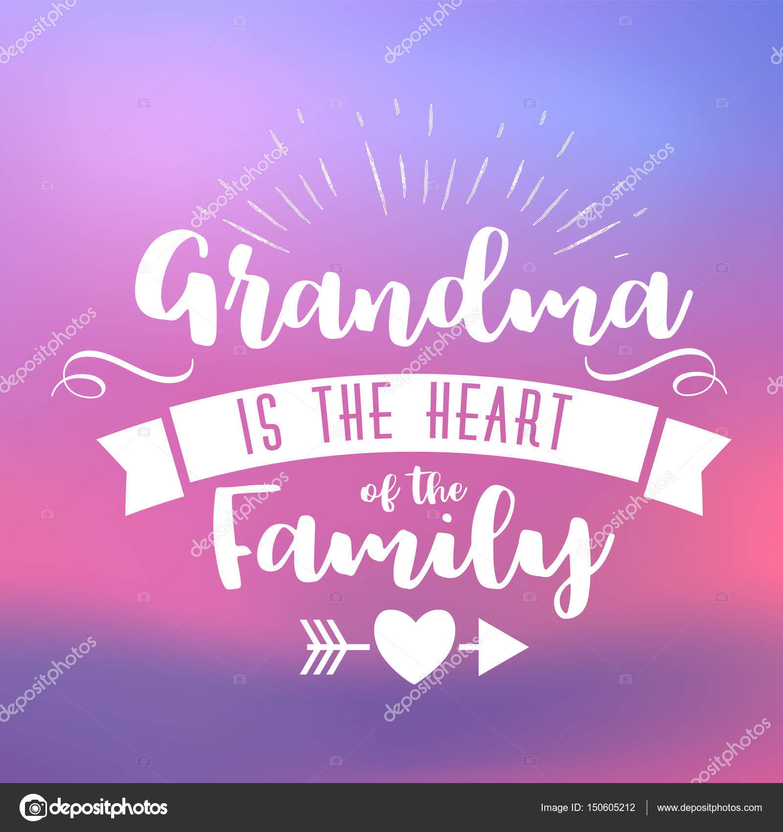 Best grandma handwritten in white Stock Vector Image by ©Peliken #150605212