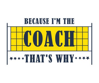 Voleybol rozet, vektör çizim