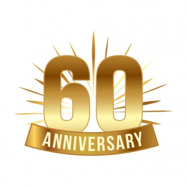 Yıldönümü altın altmış yıl numarası