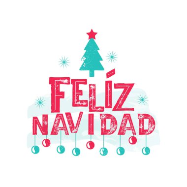 Feliz Navidad - Merry Christmas İspanyolca dil