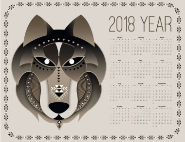 Köpek takvimi 2018