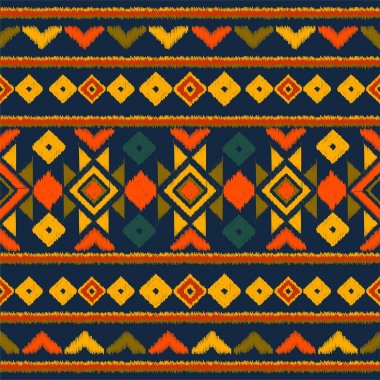 Vektör kabile etnik seamless modeli. Web tasarım, kağıt, kumaş üzerine baskı için idealdir. Ulusal arka plan. Nakış moda kadınlar, yazdırma