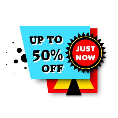 Büyük satış afişi