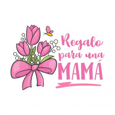 İspanyol anne gün tebrik