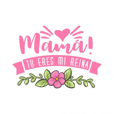 İspanyol anne gün tebrik