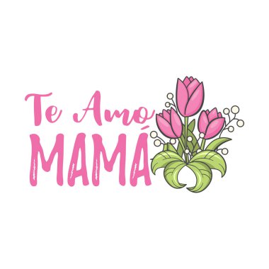 İspanyol anne gün tebrik