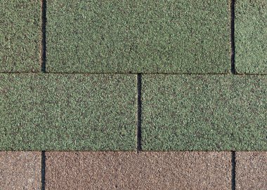 Granuled arka plan. Yeşil ve kırmızı Zona veya Asfalt döşeme.