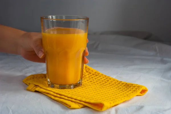 Orange Juice for Breakfast. — Stock Photo, Image