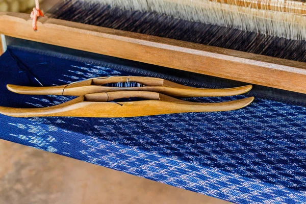 Ausrüstung für die Herstellung von traditionellem Hand-Indigo — Stockfoto