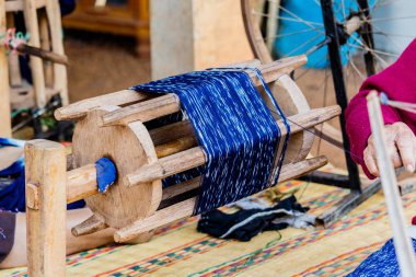 Geleneksel el Indigo üretiminde kullanılan ekipman 