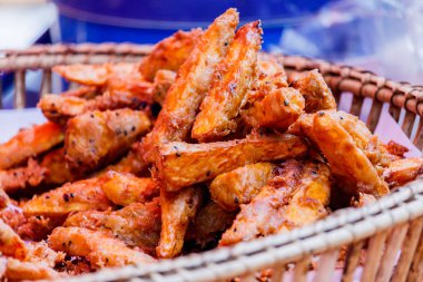 Yam Aperatif Tayland Wayside ahır, ateş,