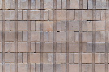 yeni üretilen tuğla duvar arka planını