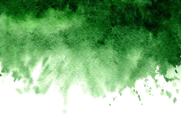 Grunge verde en acuarela — Foto de Stock